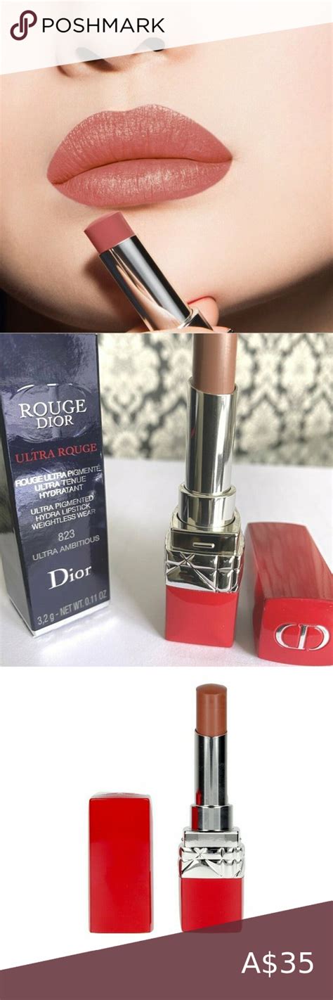 dior 823 ultra ambitious|Dior Rouge Ultra Rouge Lipstick 823 Ultra Ambitious .